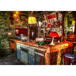 Grafika (t-00842) - "Ruin Bar in Budapest" - 500 pezzi
