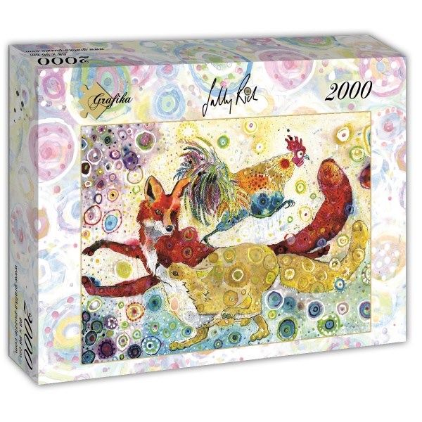 Grafika (t-00879) - Sally Rich: "Leaping Fox's" - 2000 pezzi