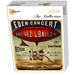 Grafika (00612) - "Affiche pour Eden-concert, 1884" - 2000 pezzi