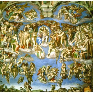 Grafika (00725) - Michelangelo: "Judgement Day" - 1500 pezzi