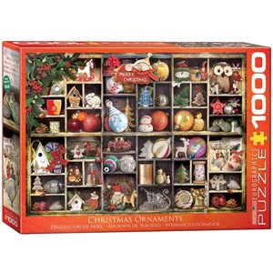 Eurographics (6000-0759) - "Christmas Ornaments" - 1000 pezzi