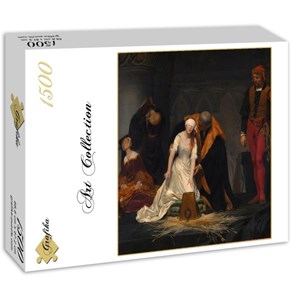 Grafika (00752) - Paul Delaroche: "The Execution of Lady Jane Grey, 1833" - 1500 pezzi