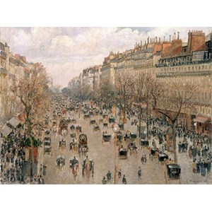 Grafika (00512) - Camille Pissarro: "Boulevard Montmartre, 1897" - 2000 pezzi