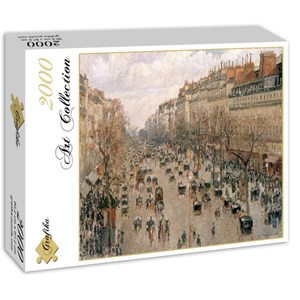 Grafika (00512) - Camille Pissarro: "Boulevard Montmartre, 1897" - 2000 pezzi