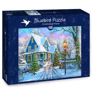 Bluebird Puzzle (70340) - Dominic Davison: "Christmas at Home" - 1000 pezzi