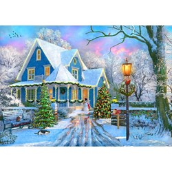 Bluebird Puzzle (70340) - Dominic Davison: "Christmas at Home" - 1000 pezzi