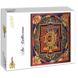 Grafika (00753) - "Tibetan School, Amitabha Mandala" - 1500 pezzi