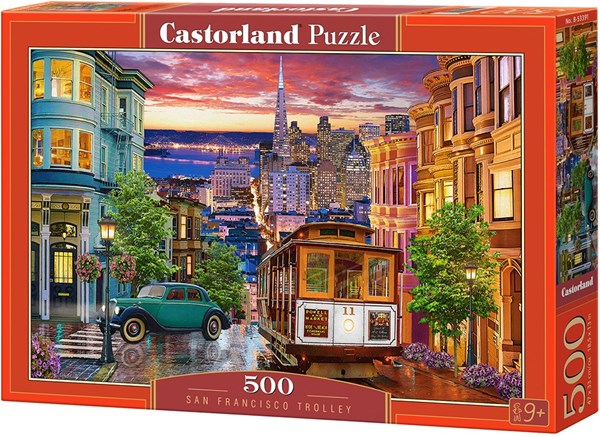 Castorland (B-53391) - "San Francisco Trolley" - 500 pezzi
