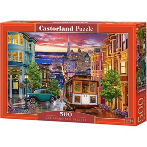 Castorland (B-53391) - "San Francisco Trolley" - 500 pezzi