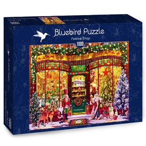 Bluebird Puzzle (70342) - Garry Walton: "Festive Shop" - 1000 pezzi