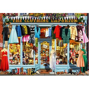 Bluebird Puzzle (70338) - Garry Walton: "The Clothing Emporium" - 1000 pezzi