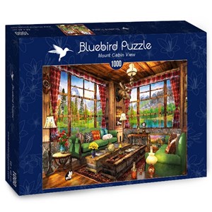Bluebird Puzzle (70336) - Dominic Davison: "Mount Cabin View" - 1000 pezzi