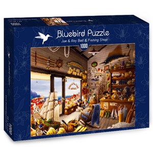 Bluebird Puzzle (70321) - "Joe & Roy Bait & Fishing Shop" - 1000 pezzi
