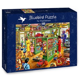 Bluebird Puzzle (70324) - Steve Crisp: "Toy Shop Interiors" - 1000 pezzi