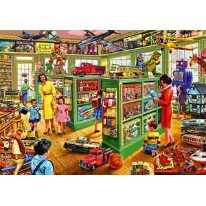 Bluebird Puzzle (70324) - Steve Crisp: "Toy Shop Interiors" - 1000 pezzi