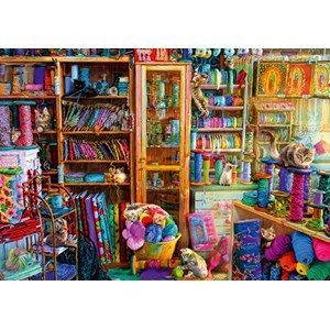 Bluebird Puzzle (70331) - Aimee Stewart: "Kitty Heaven" - 1000 pezzi