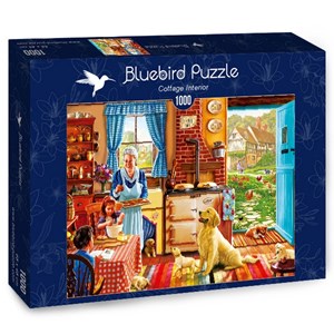 Bluebird Puzzle (70323) - Steve Crisp: "Cottage Interior" - 1000 pezzi