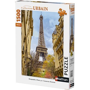 Nathan (87784) - Susanne Kremer: "Eiffel Tower, Paris" - 1500 pezzi
