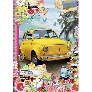 Nathan (87793) - "Sur la Route des Vacances" - 1500 pezzi