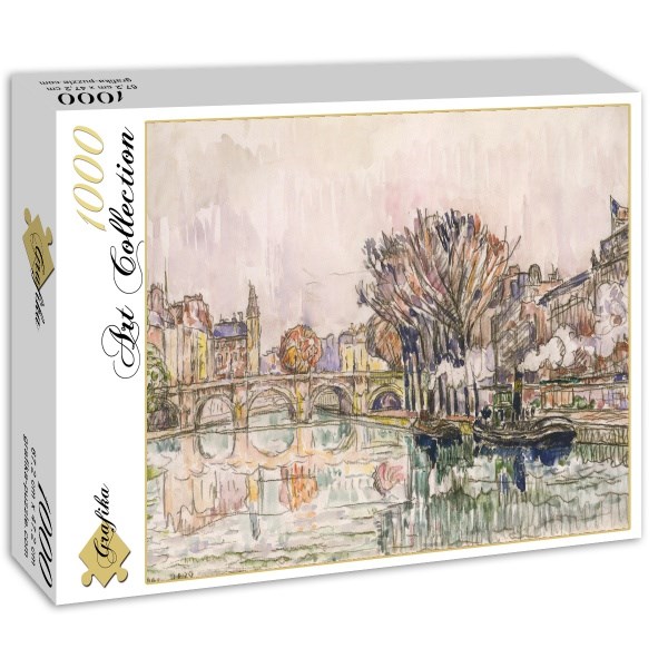 Grafika (00494) - Paul Signac: "Le Pont Neuf, Paris, 1928" - 1000 pezzi