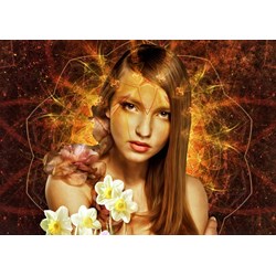 Bluebird Puzzle (70006) - "The Flower Woman" - 1000 pezzi