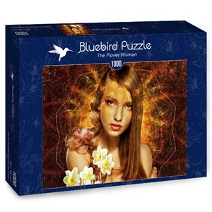 Bluebird Puzzle (70006) - "The Flower Woman" - 1000 pezzi