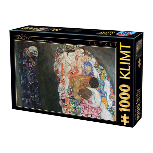 D-Toys (74935) - Gustav Klimt: "Gustav Klimt, 1916" - 1000 pezzi