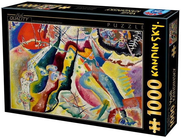 D-Toys (75116) - Vassily Kandinsky: "Painting with Red Spot" - 1000 pezzi