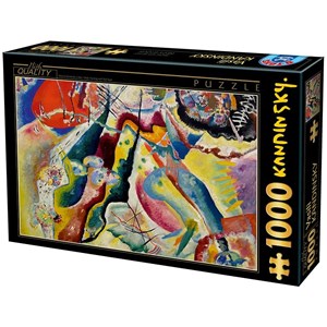 D-Toys (75116) - Vassily Kandinsky: "Painting with Red Spot" - 1000 pezzi