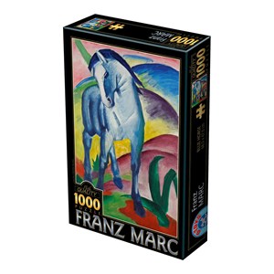 D-Toys (75147) - Franz Marc: "Blue Horse" - 1000 pezzi