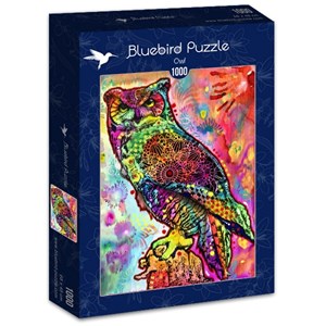 Bluebird Puzzle (70093) - Dean Russo: "Owl" - 1000 pezzi