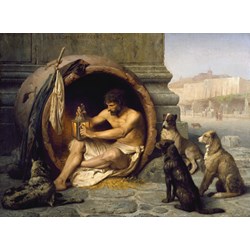 D-Toys (75017) - Jean-Leon Gerome: "Diogenes, 1860" - 1000 pezzi