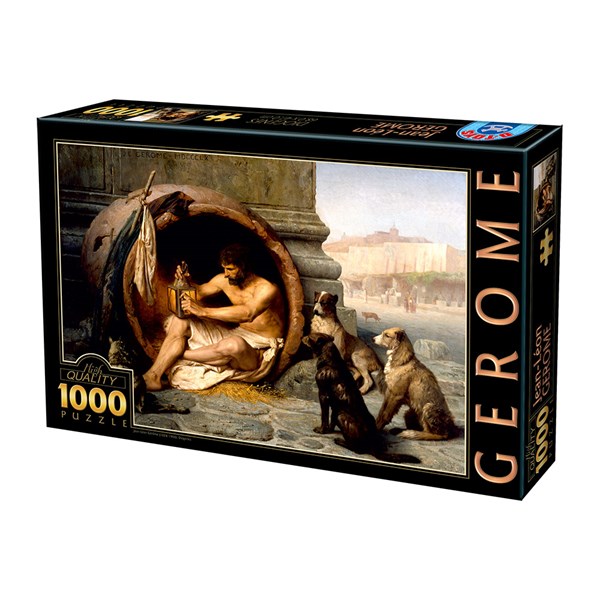 D-Toys (75017) - Jean-Leon Gerome: "Diogenes, 1860" - 1000 pezzi