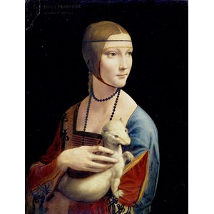 D-Toys (74973) - Leonardo Da Vinci: "Lady with an Ermine" - 1000 pezzi