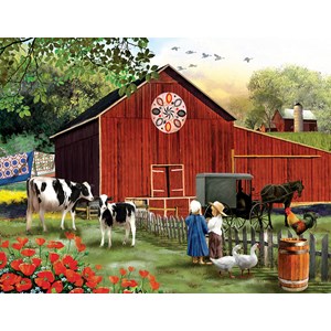 SunsOut (28727) - Tom Wood: "Serenity in the Country" - 1000 pezzi