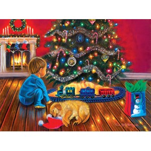 SunsOut (35897) - Tricia Reilly-Matthews: "Under the Tree" - 1000 pezzi