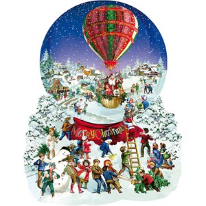 SunsOut (96087) - Barbara Behr: "Old Fashioned Snow Globe" - 1000 pezzi