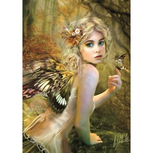 Bluebird Puzzle (70174) - Bente Schlick: "Touch of Gold" - 1000 pezzi