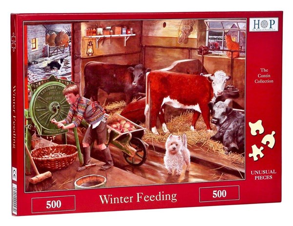 The House of Puzzles (4470) - "Winter Feeding" - 500 pezzi