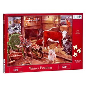 The House of Puzzles (4470) - "Winter Feeding" - 500 pezzi