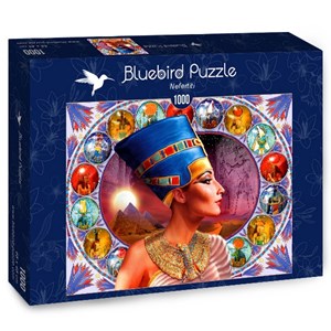 Bluebird Puzzle (70131) - Andrew Farley: "Nefertiti" - 1000 pezzi
