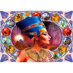Bluebird Puzzle (70131) - Andrew Farley: "Nefertiti" - 1000 pezzi