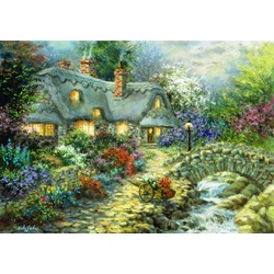 Bluebird Puzzle (70064) - Nicky Boehme: "Country Cottage" - 1000 pezzi