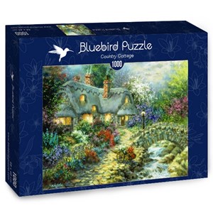 Bluebird Puzzle (70064) - Nicky Boehme: "Country Cottage" - 1000 pezzi