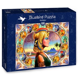 Bluebird Puzzle (70130) - Andrew Farley: "Nefertari" - 1000 pezzi