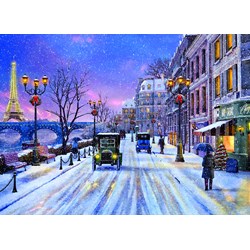 Eurographics (6000-0785) - Dominic Davison: "Christmas Eve in Paris" - 1000 pezzi