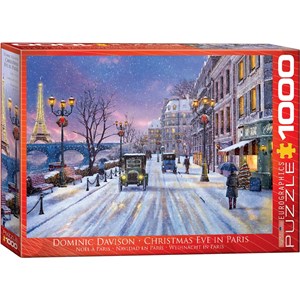 Eurographics (6000-0785) - Dominic Davison: "Christmas Eve in Paris" - 1000 pezzi