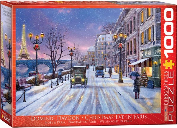 Eurographics (6000-0785) - Dominic Davison: "Christmas Eve in Paris" - 1000 pezzi