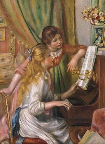 Anatolian (PER18018) - Pierre-Auguste Renoir: "Girls at the Piano" - 1000 pezzi