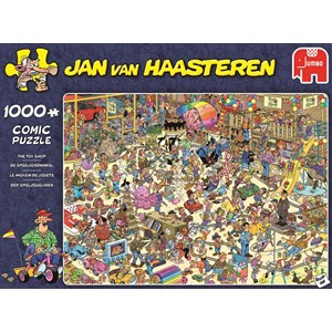 Jumbo (19073) - Jan van Haasteren: "The Toy Shop" - 1000 pezzi